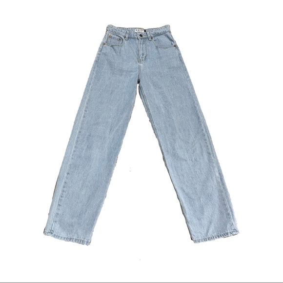 Jeans Motel Rocks Parallel Jeans In Super Light Wash Poshmark